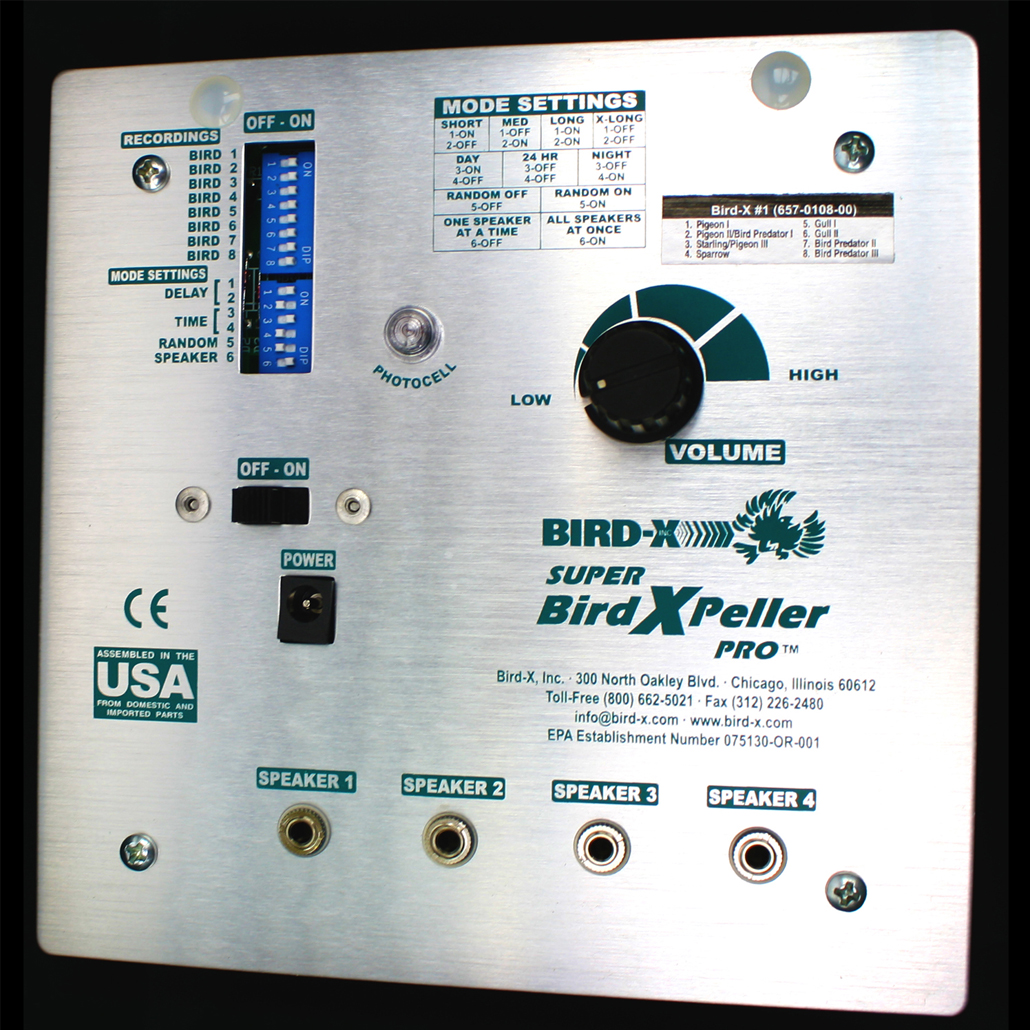 Bird-X Lintukarkotin Super BirdXPeller Pro. Äänikarkotin. - Image 2